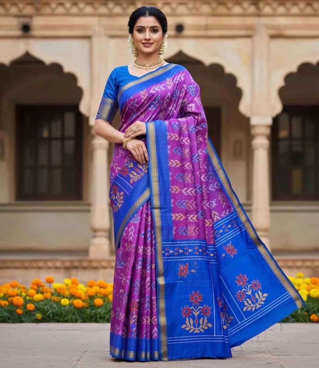 Linen Saree