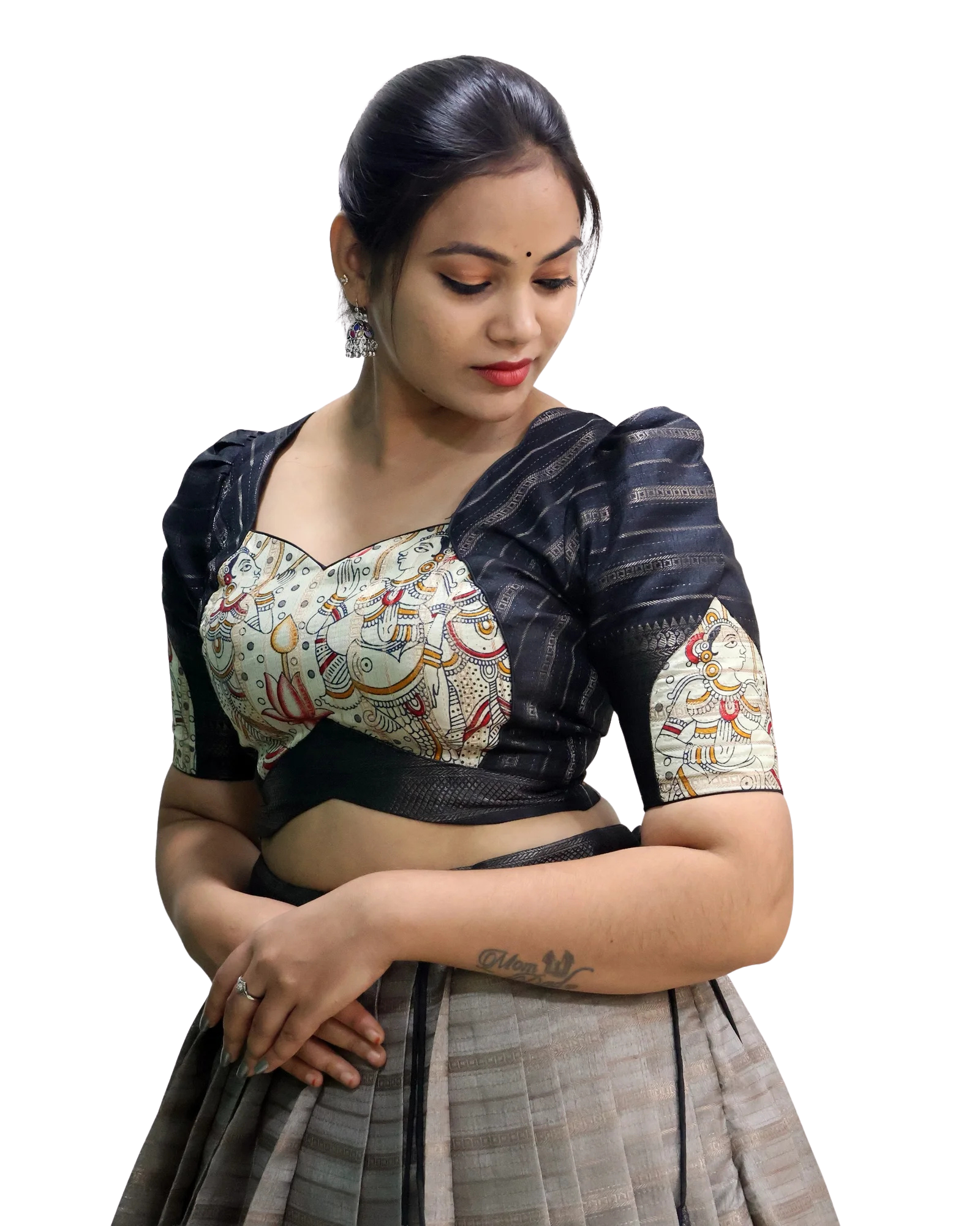 Handloom Linen Saree